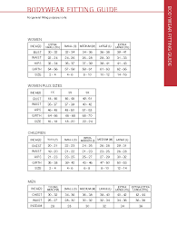 Ice Figure Skating Apparel Size Charts Northern Ice Dance