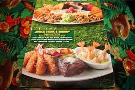 Rainforest Cafe Jungle Steak And Shrimp Steak And Shrimp Food Disney Food