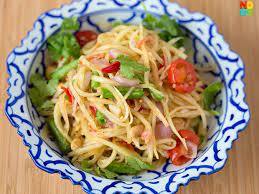 New Recipe Thai Papaya Salad Som Tam Irenecpy54 Gmail Com Gmail Raw Food Recipes Cooking Healthy Thai Recipes