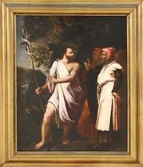 Cari fratelli e sorelle, ricorre la memoria liturgica del martirio di san giovanni battista, il precursore di gesù. Giovanni Battistacremonini San Giovanni Battista E I Farisei Mutualart