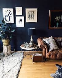 Black Accent Wall Living Room Feelingfall Dramatically Dark Accent Walls Accent Wall Bedroom Interior Home