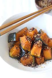 Soy Glazed Kabocha Squash With Japanese Sesame Seasoning By Seasonwithspice Com Kabocha Squash Recipe Recipes Japanese Kabocha Squash Recipe
