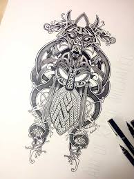 Twitpic was a website and app that allowed users to post pictures to the twitter microblogging service, which at the time of twitpic's creation could not be posted to twitter directly. Fenrir Tyr Viking Artwork By Me Norse Tattoo Viking Tattoo Sleeve Rune Tattoo