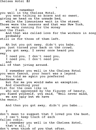 Leonard Cohen Dance Me To The End Of Love Lyrics Meaning Chelsea Hotel 2 Leonard Cohen Leonard Cohen Lyrics Leonard Cohen Chelsea Hotel