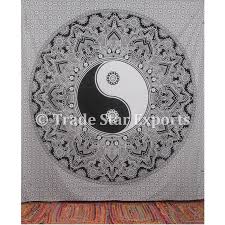 This is a great boho project, because you can choose bead colors that coordinate with your already existing décor. Bohemian Yin Yang Wall Decor Tapestry Trade Star Exports