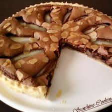 Tarte Moelleuse Au Chocolat Et Aux Poires Recette Moelleux Au Chocolat Recette Gateaux Et Desserts