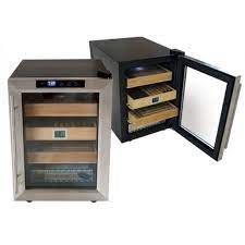 Shop shades of havana, the usa's largest cigar humidor store. Clevelander Electric Cigar Cooler Cabinet Humidor Stainless Steel Door Capacity 250 Walmart Com Walmart Com
