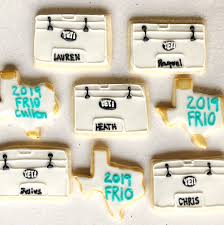 Yeti Summer Cookies Decorated With Royal Icing Crazy Cookies Summer Cookies Cookie Decorating