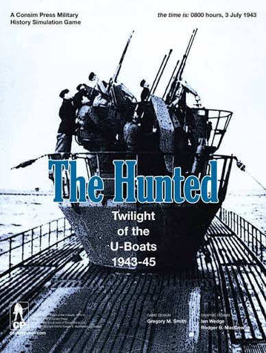 GMT Games - The Hunted: Twilight of the U-Boats, 1943-45
