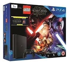 Sony Playstation 4 1tb Console With Lego Star Wars The Force Awakens Game Blu Ray Movie Lego Star Wars Games Lego Star Wars Blu Ray Movies