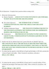 Fall, winter, spring and summer. Es 106 Laboratory 6 Moisture In The Atmosphere Pdf Free Download