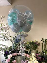 We also offer a large selection of baby bouquets that make the perfect present. New Baby Bubble Balloons By Boo