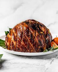 Easy Citrus Maple Glazed Ham Recipe Plays Well With Butter Recipe Maple Glazed Ham Recipes Maple Glazed Ham Baked Ham