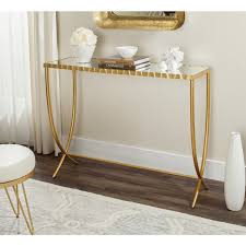 Safavieh Princess Console Table Mirrored Console Table Glass Console Table Console Table Decorating