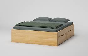 Das kopfteil im girly stil. B20 Sk Bett Mit Stauraum Aus Massivholz Frohraum