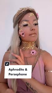 #pov : Persephone parle à Aphrodite 🥀💗 (queen @RunaCosplays) #fypシ  #makeup #aphrodite #aphroditechallenge #aphroditemakeup #greekmythology