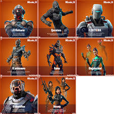 Temporada 7 filtrado pase de batalla fortnite battle royale. Fortnite Brleaks On Twitter Desde La Temporada 4 Hasta La Temporada 1 Del Capitulo 2 Tuvimos Skin Secretas Del Pase De Batalla Que Tenian Bastante Relevancia Con La Historia O