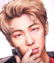 Weitere ideen zu namjoon, bts rap monster, rap monster. How To Draw Rm Rap Monster From K Pop Group Bts