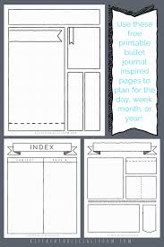 And the pdf comes with out the banner with my logo. Bullet Journal Printables 17 Free Bullet Journal Templates The Kitchen Table Classroom