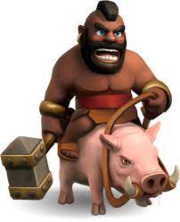 Clash Of Clans Hog Rider Clash Of Clans Coc Clash Of Clans Clas Of Clan
