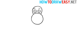 Sitting next to the monkey's fist, drawing two legs standing parallel to the body of the monkey cartoon. How To Draw A Monkey For Kids How To Draw Easy