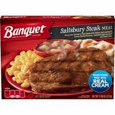 98 list price $25.08 $ 25. Banquet Salisbury Steak Frozen Meal 11 88 Oz King Soopers