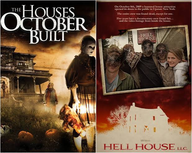 Are the 2011 and 2014 versions of the movie Houses October Built connected?