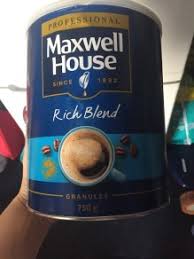 It came in a blue can with white and yellow old script lettering. Maxwell House Coffee For Sale In Blanchardstown Dublin From Ashling1985