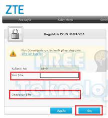 Based on your local ip address, pick the correct ip address from the list above and click admin. Zte Zxhn H168a Kablosuz Sifre Degistirme Free Teknoloji