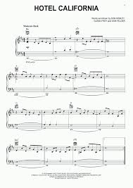 Desperado Piano Sheet Music Onlinepianist