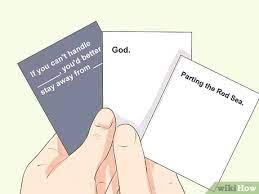 If there are any cards or packs that you wish to see put in, please feels free to comment below. How To Play Cards Against Humanity 13 Steps With Pictures