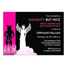 Naughty But Nice Bachelorette Party Invitation Zazzle Com Bachelorette Party Invitations Bachelorette Invitations Bachelorette Party