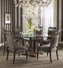 Buy The Belvedere Dining Room Set With Ground Glass Table By Fine Furniture Design Fr Formal Dining Room Sets Glass Dining Room Table Glass Round Dining Table