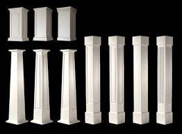 Turncraft Poly Classic Frp Craftsman Duraglass Architectural Colonial Columns Front Porch Decorating Craftsman Columns Porch Columns