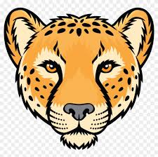Learn how to draw a cheetah with the help of our drawing lessons! Chimney Lakes Elementary Draw A Cheetah Face Free Transparent Png Clipart Images Download