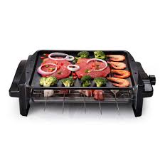 Qianding Skj Smokeless Barbecue Machine Korean Iron Plate Grill Dish Grill Machine Barbecue Electric Grill 3 5 People 1 Barbecue Machine Grill Machine Barbecue