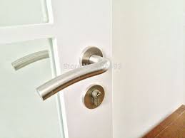 For the round hole, straighten a wire coat hanger or paper clip to unlock the door. 6 Pares Envio Gratis Moderno De Acero Inoxidable Manija De Puerta Clasica De Ola De Mar Cerraduras De Puerta Manija De Puerta De Palanca Cerraduras Door Lock Finger Door Lock Fingerprintdoor Lock Toyota Aliexpress