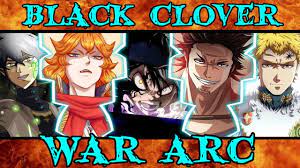The PEAK of Modern Shounen - Black Clover War Arc - YouTube