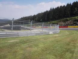 Last weekend, it was most definitely not dry. Circuit De Spa Francorchamps 2018 Geobrugg