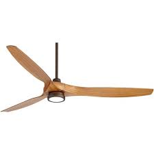 It looks stunning and works well too. 60 Casa Vieja Modern Rustic Outdoor Ceiling Fan With Light Led Remote Rubbed Bronze Walnut Blades Damp Rated For Patio Porch Target