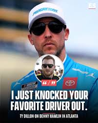 Denny Hamlin has a point where he mentions that other drivers will start  doing what Dillon did if it goes unpunished. Others would do the Chastain  wall ride if it wasn't banned. |