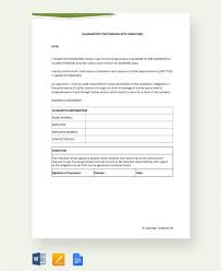 A guarantee letter is a formal document. Free 54 Guarantee Letter Samples In Pdf Ms Word Google Docs Pages