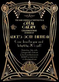 Great Gatsby Wedding Invites Designs Google Search Gatsby Party Invitations Gatsby Birthday Invitation Art Deco Wedding Invitations