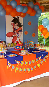 Oversized Sweatshirt With Pocket In 2020 Goku Birthday Dragon Birthday Ball Birthday Parties