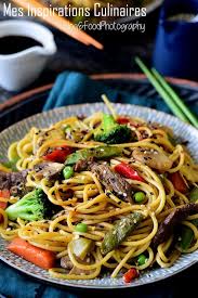 Nouilles Chinoises Sautees Aux Legumes Et Boeuf Recette Avec Images Nouilles Sautees Au Boeuf Cuisine Asiatique Nouilles Chinoises