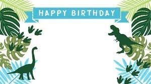 Free Zoom Backgrounds For Girl And Boy Virtual Birthday Parties Catch My Party Party Background Dinosaur Birthday Party Boy Birthday Parties