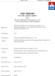 Testing the last bulb will require inserting a small bare wire into the female a/c outlet and touching it with the tester probe. S20c9 Led Christmas Light String Test Report Shenzhen Sh Led Technology