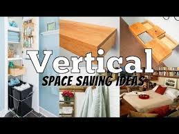 Your drawer and closet space is a precious commodity. 10 Vertical Space Saving Ideas For Small Bathroom And Small Bedroom Youtube Space Saving Small Bathroom Small Bedroom Organization