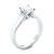 Cushion Cut Solitaire Ring