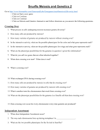 Identify the main differences between meiosis i and meiosis ii. Snurfle Meiosis And Genetics 2 Worksheet
